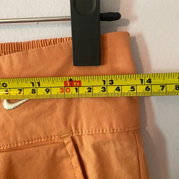 Nike Orange Wide Leg Sweatpants High Rise Streetwear Women's size Small - Picture 10 of 13